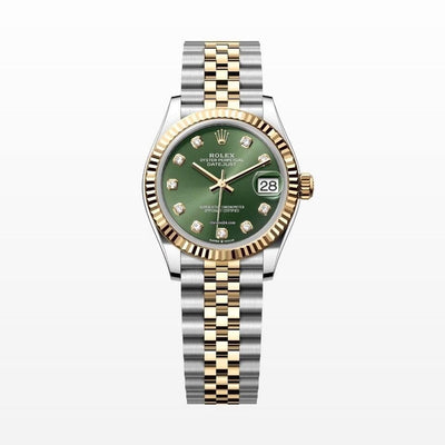 Rolex Datejust Yellow Gold/ White