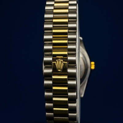 Rolex Datejust Yellow Gold/ White