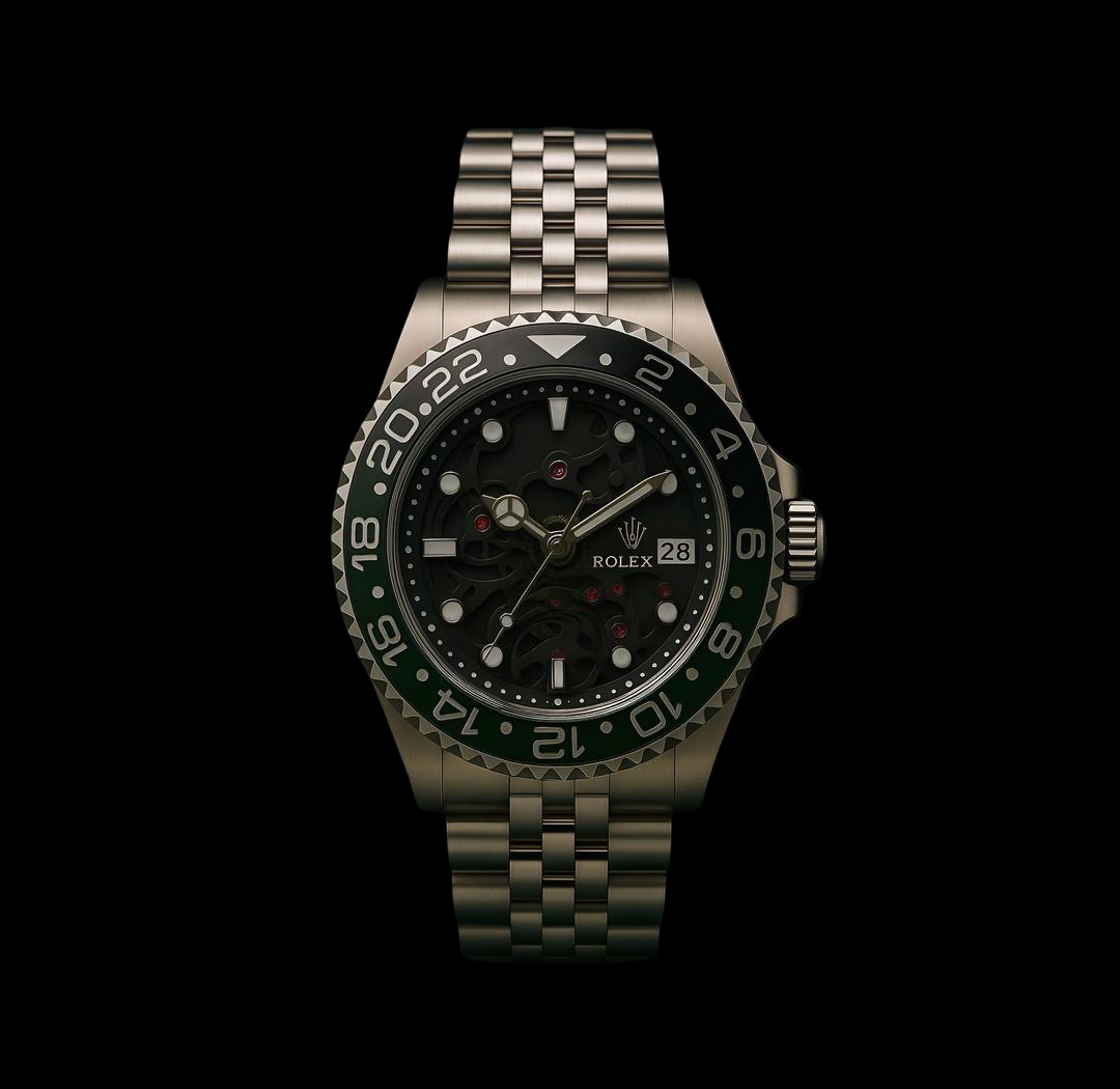 Rolex GMT-Master II in Oystersteel Green and Black