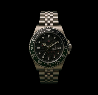 Rolex GMT-Master II in Oystersteel Green and Black